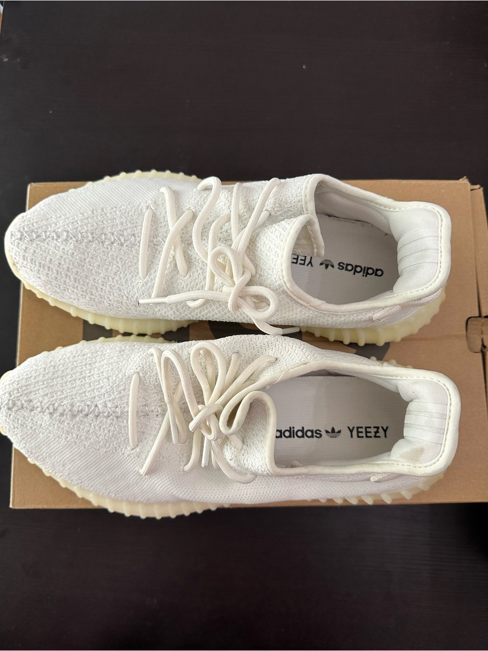 adidas Yeezy Boost 350 V2 Cream White Sneakers